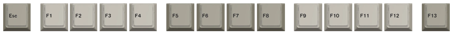 Function Row Beige